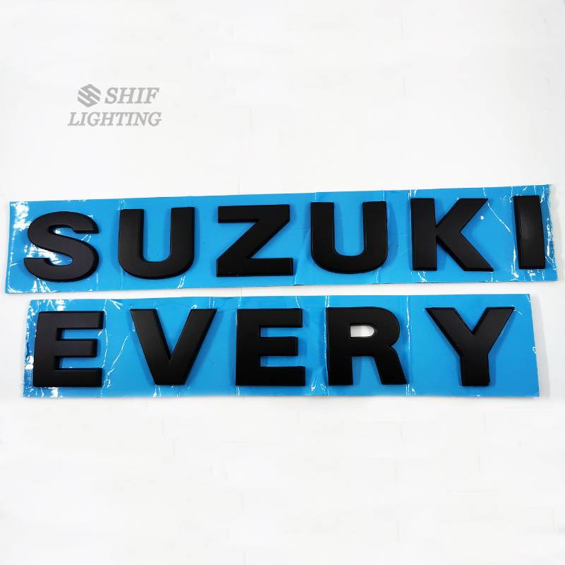 Miếng dán hình chữ Suzuki Every trang trí xe hơi