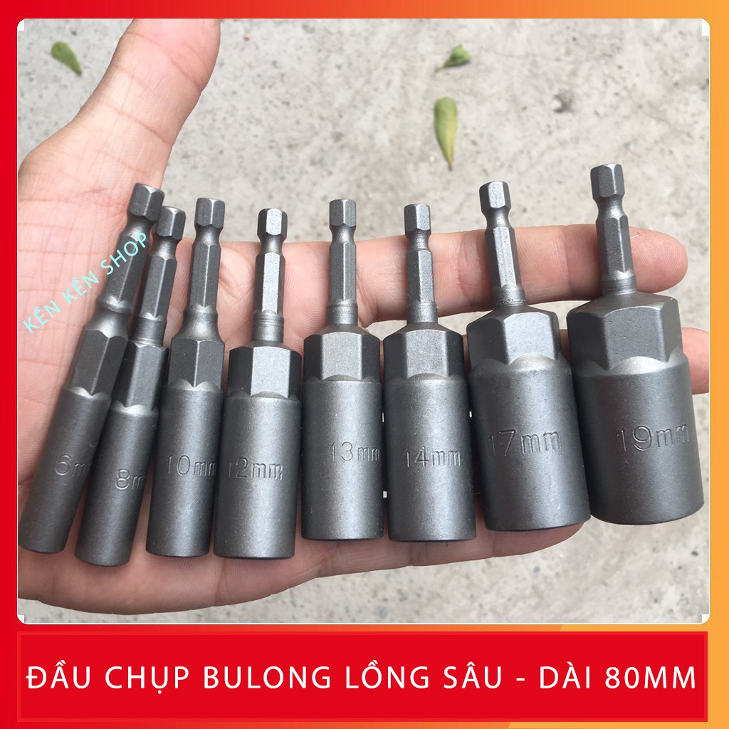 Đầu Bắn Bulong-Đầu Tuýp Loại 1/4"