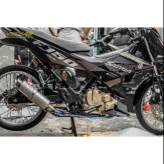 Tem rời crom satria f 150