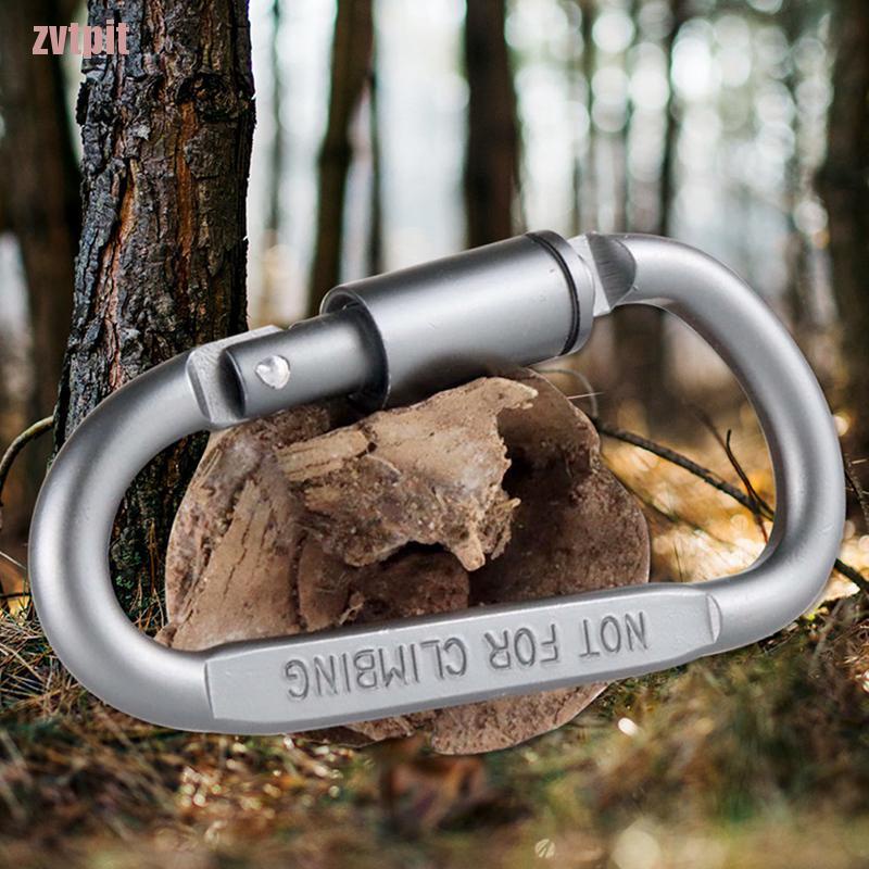 Móc Khóa Hình Chữ D Bằng Hợp Kim Nhôm Tiện Dụng