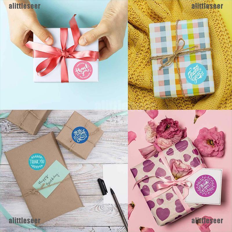 Set 500 Miếng Dán Chữ Thank You Độc Đáo Tiện Dụng