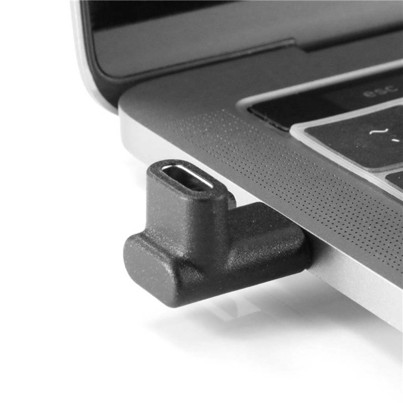 Adapter chuyển đổi wingo 90 ° USB 3.1 Type C sang Male sang Male cho Macbook S8 Not