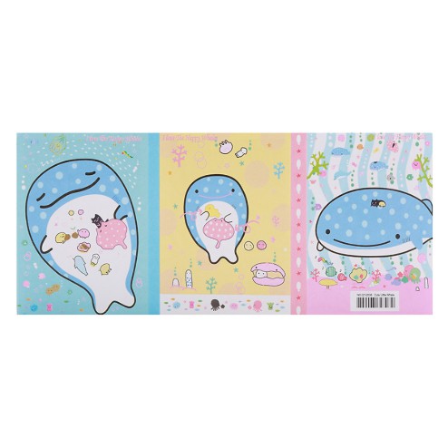 Sổ Giấy Note Cute Little Whale (6 Xấp) - Mẫu 4