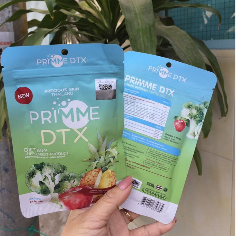 Detox Prime giảm mỡ thái lan