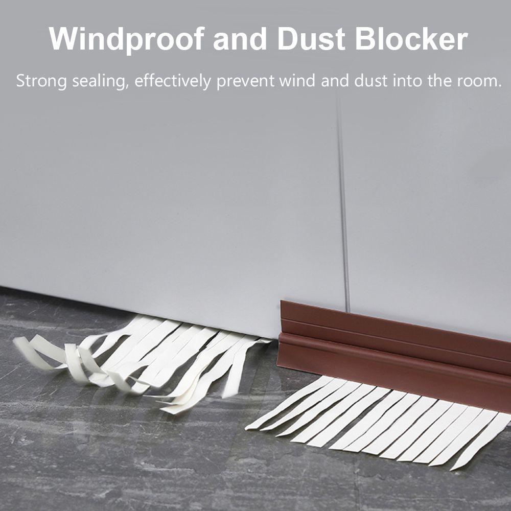 CONOPERY Dải Niêm Phong Đáy Cửa Chống Bụi Giảm Tiếng Ồn Linh Hoạt 93cm