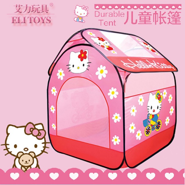 Lều banh cho bé hình Hello Kitty