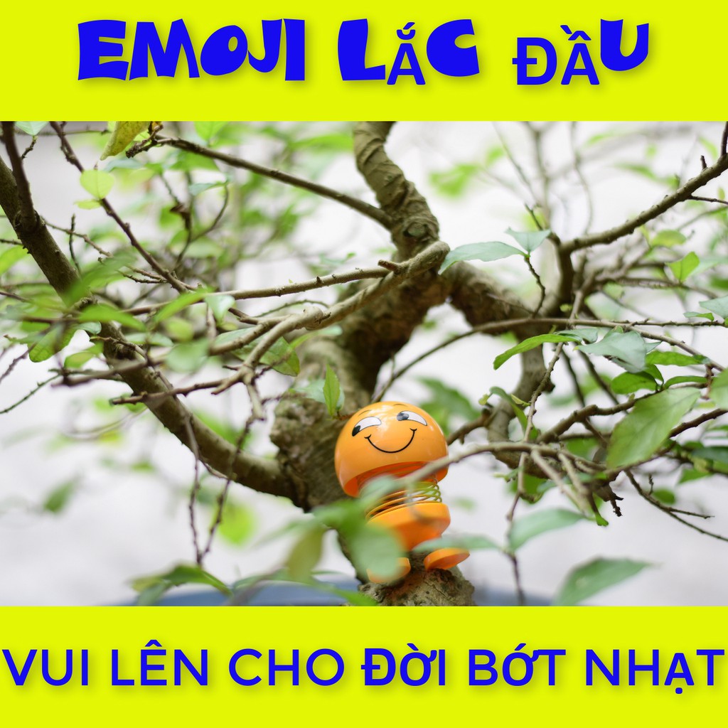 [ XẢ KHO SỐC ]  Thú nhún Emoji lò xo ngộ nghĩnh