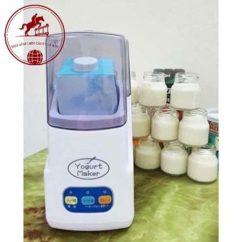 Máy Làm Sữa Chua Nhật Bản Tại Nhà Yogurt Maker, 3 Nút Tự Động Công Nghệ Mới, Bảo Hành 12 Tháng