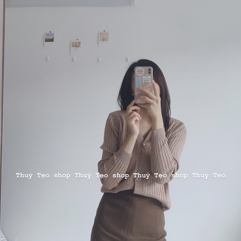 [Video/Hàng sẵn ] Áo cadigan len dày dặn dáng vừa - Áo len cadigan nữ quảng Châu | BigBuy360 - bigbuy360.vn
