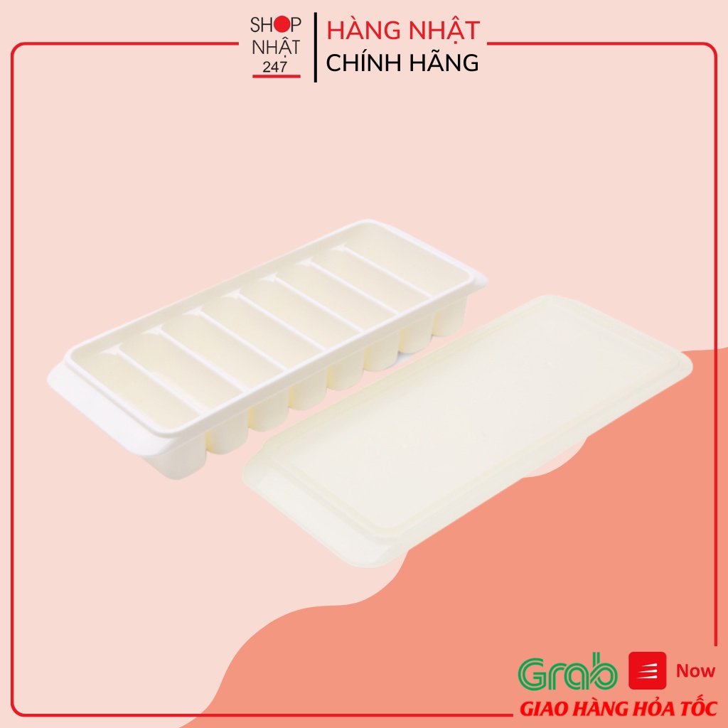 [Hỏa Tốc HN] Khay đựng đồ ăn dặm 8 ngăn có nắp Kokubo Nội địa Nhật Bản