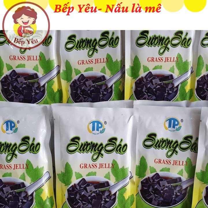 Bột Sương Sáo Đen, Trắng Grass Jelly Thuận Phát Gói 50g