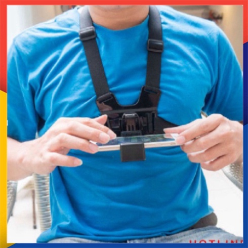 Dây Đeo Ngực Cho Điện Thoại Làm Camera Hành Trình Độc Đáo- Cam kết Chuẩn hình
