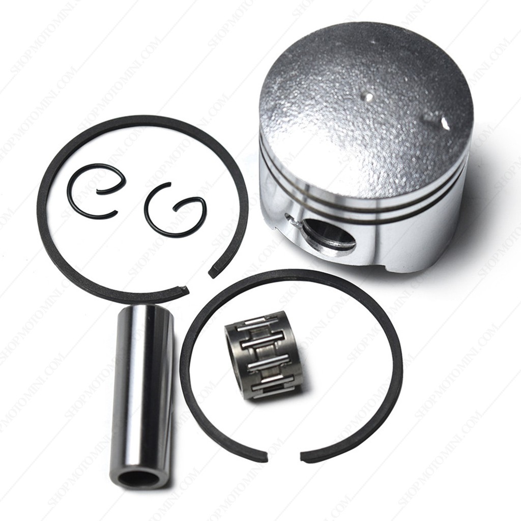 Đầu nòng piston cào cào mini 50cc | bộ hơi xe moto 49cc |  piston bạc pitttong