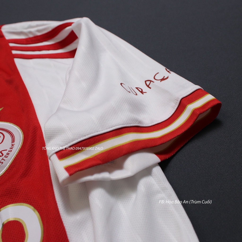 Bộ Quần Áo Đá Banh  CLB Ajax Amsterdam Sân nhà / Quần Áo Bóng Đá AJAX màu đỏ cao cấp 2022/23 phom 43-90kg