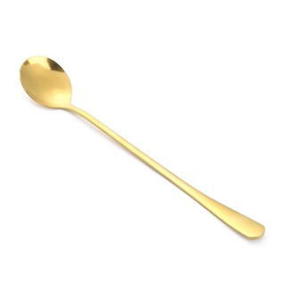 Stainless Steel Ice Spoon Long Handle Coffee Tea Spoons Home Kitchen Tableware