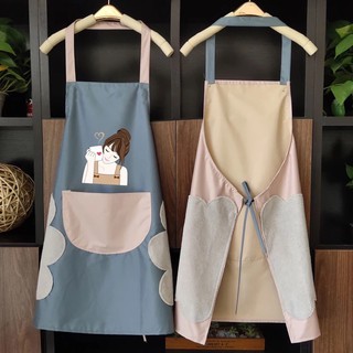 Tạp dề làm bếp chống nước các hình