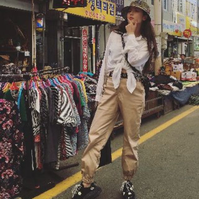 ORDER_Quần jogger kèm chain BLACKPINK LISA, ROSÉ & Hyuna | BigBuy360 - bigbuy360.vn