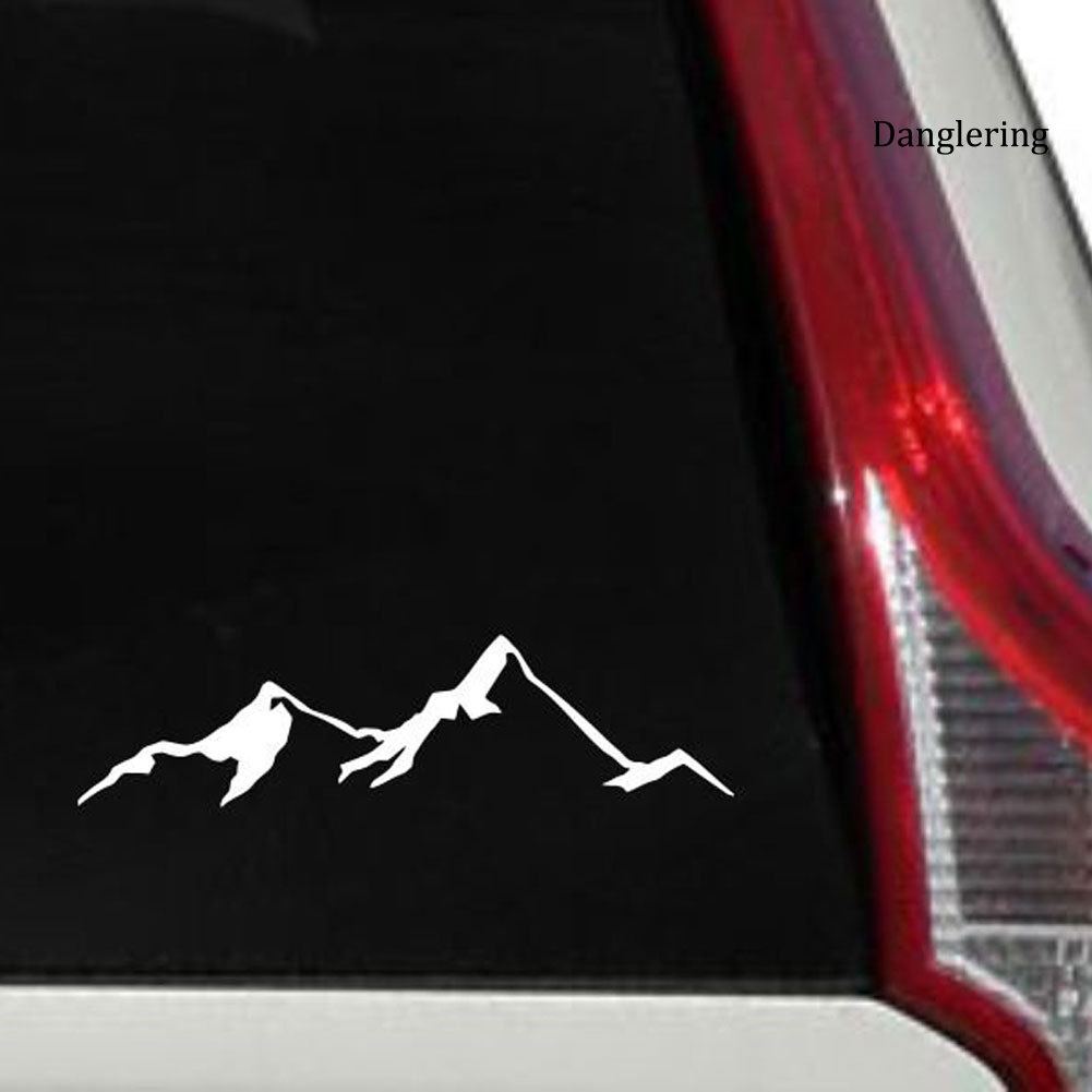 Miếng Dán Trang Trí Xe Hơi Hình Ngọn Núi Độc Đáo