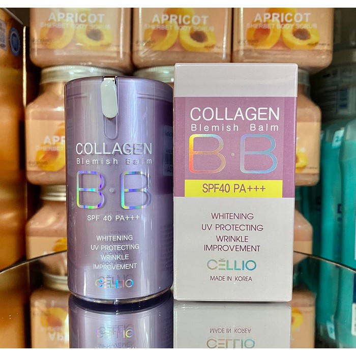 Kem nền BB Collagen Cellio - Màu 21