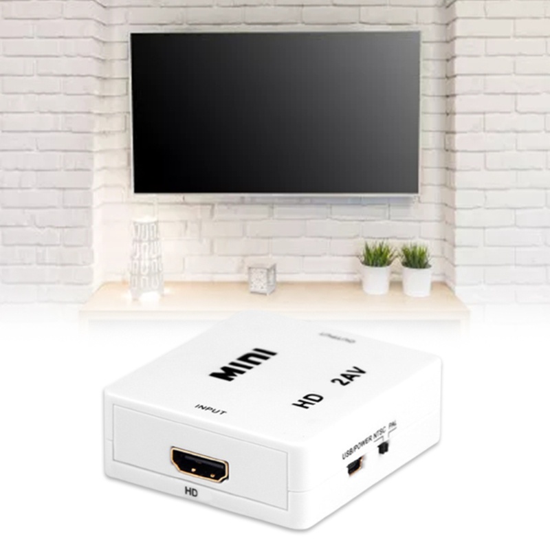 Bộ Chuyển Đổi Vedio Di Động Sang AV 3RCA 1080P NTSC PAL