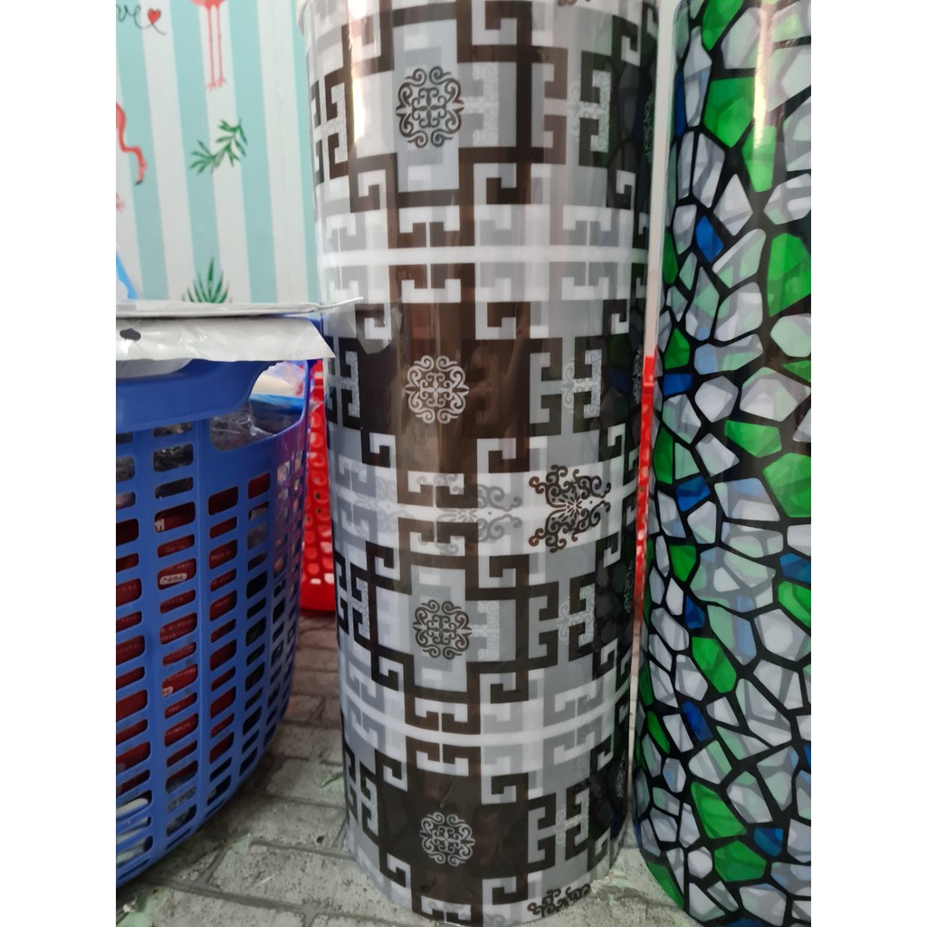 [Mã LIFEHLDEC giảm 10% đơn 99k] Decal 45cm rộng dán kính có sẵn keo ( giá 1 mét dài ) - 50 DÁN MỜ TN1230 | BigBuy360 - bigbuy360.vn