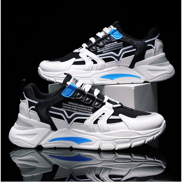 GIÀY NAM ĐỒNG GIÁ-Giày sneaker thể thao tăng chiều cao nam mẫu mới hot trend 2021 trẻ trung, năng động AVI - 364