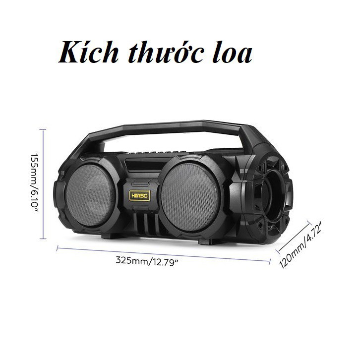 Loa Bluetooth KIMISO KM-S1 và Loa Kimiso E818 Tặng kèm một micro hát karaoke trị giá 199k bảo hành 12 tháng