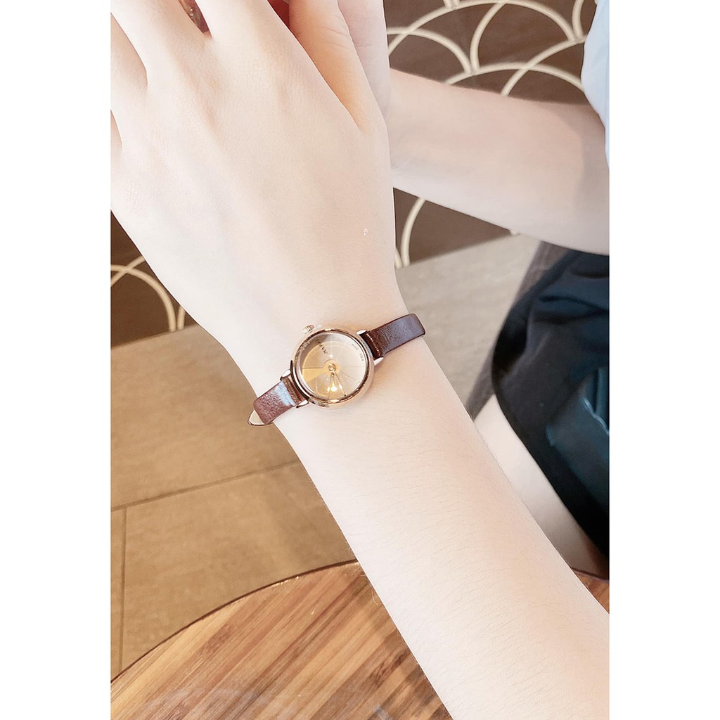 Đồng hồ nữ JA-979E JULIUS hàn quốc dây da