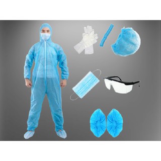 Bộ đồ bảo hộ kháng khuẩn   ( Set 7 món )