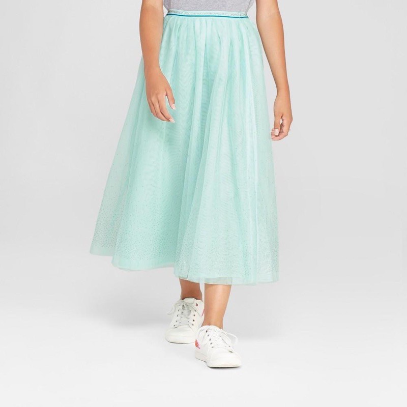 Chân váy voan maxi bé gái, cat&jack dư xịn