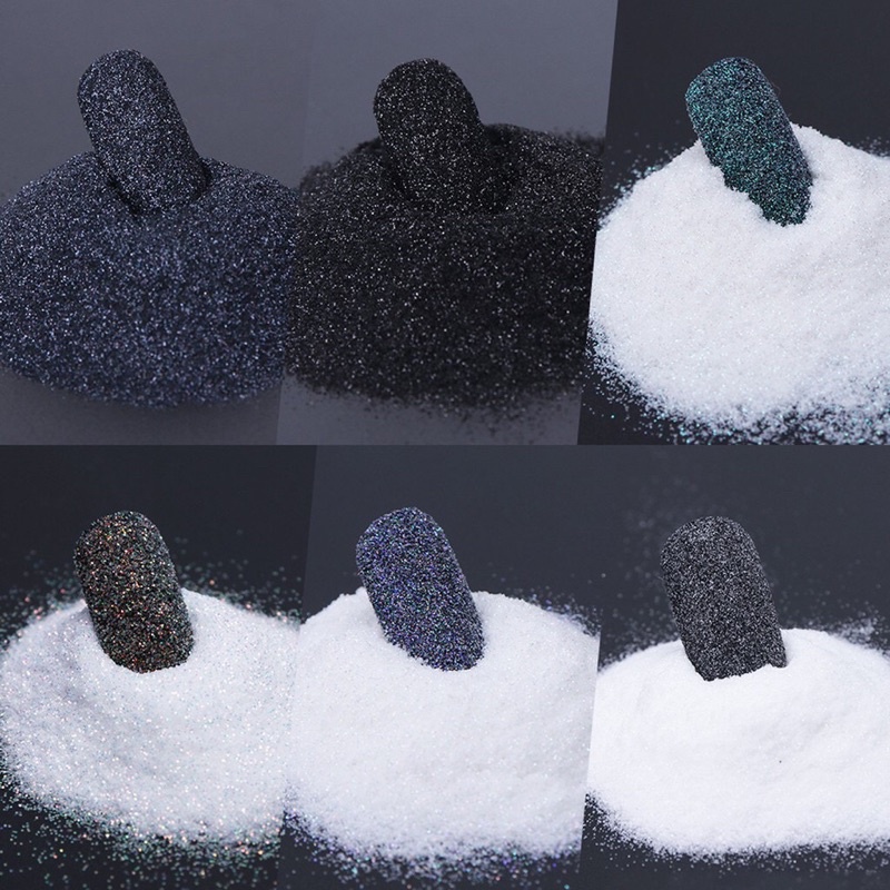 Nhũ cát rắc móng kim tuyến nail