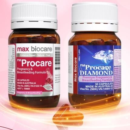 PM Procare / Procare Diamond - Vitamin tổng hợp chuyên dùng cho phụ nữ có thai và cho con bú