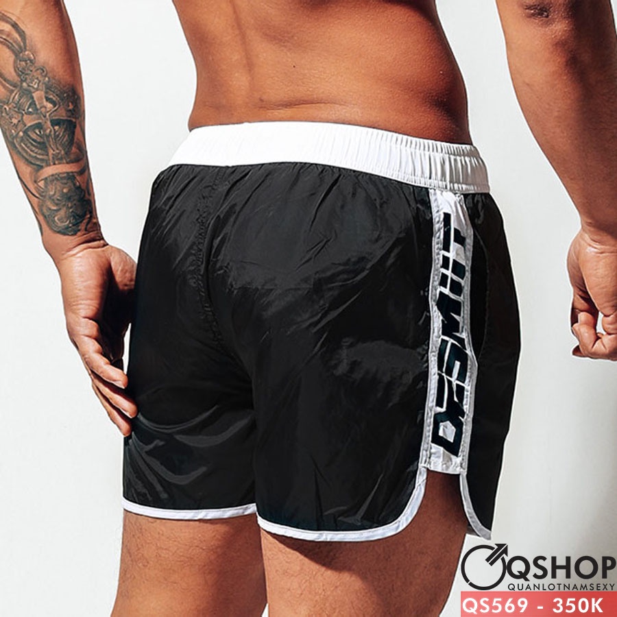 Quần short đi biển vải dù QSHOP QS569