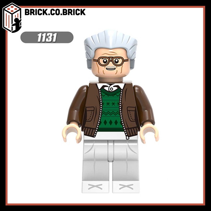 Non Lego Super Hero Đồ Chơi Lắp Ráp Mô Hình Minifigure Siêu Anh Hùng Marvels DC Stan Lee Korg Nova Captain Pepper X0240