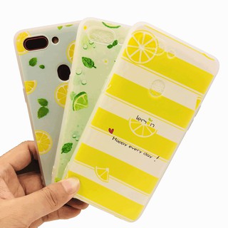 Ốp điện thoại TPU họa tiết lát chanh đa dạng cho OPPO Neo 9 A37
