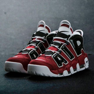 [RẺ VÔ ĐICH]Giày uptempo đỏ chữ đen[GIÀY THỂ THAO CHẤT LƯỢNG]