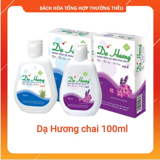 Dung Dịch Vệ Sinh Phụ Nữ Dạ Hương Tươi Mới Chai 100ml