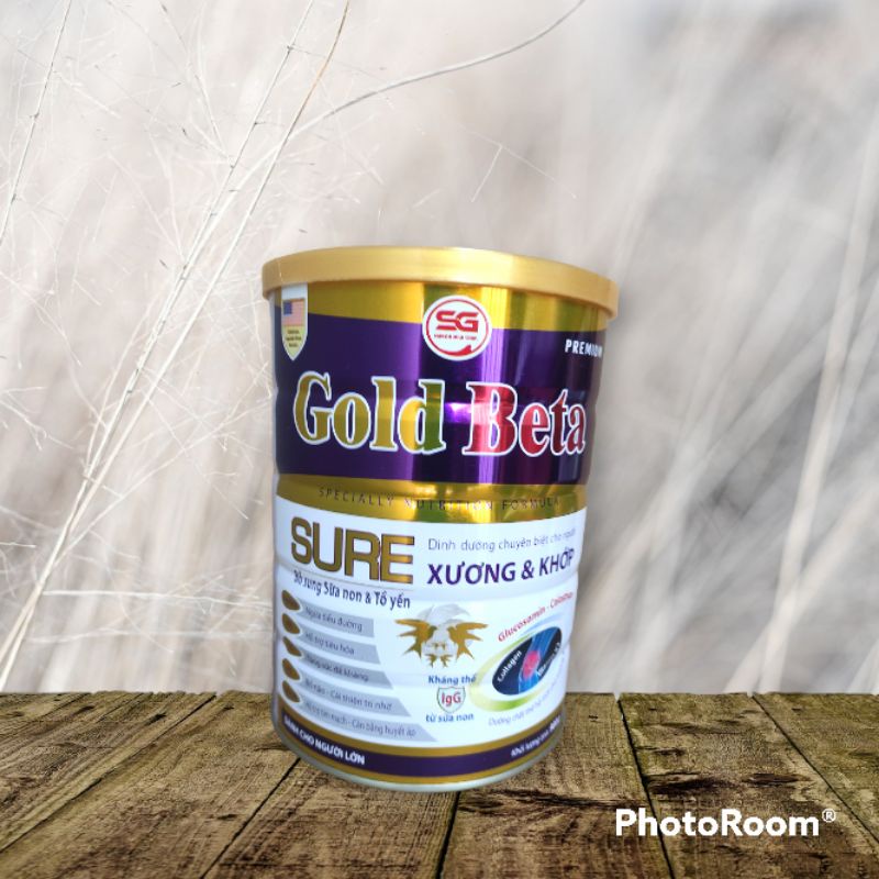 Gold Beta Sure 900g chăm sóc cơ xương khớp