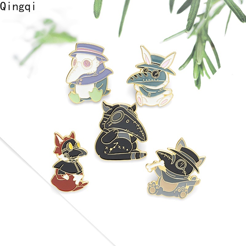 Trâm cài áo Miss Zoe hình động vật hoạt hình ngộ nghĩnh nhiều kiểu tùy chọn