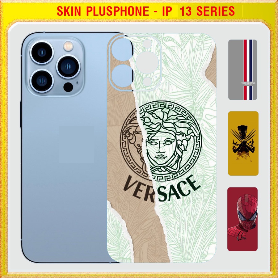 Dán Skin mặt sau cho iPhone 13, 13 Mini, 13 Pro, 13 Pro Max mẫu Thom Browne