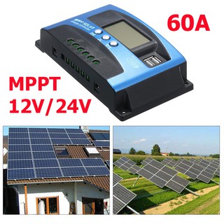 Sạc năng lượng mặt trời MPPT 12V/24V-60A - sạc pin mặt trời MPPT 60A