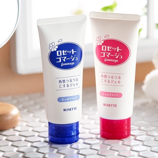 Gel Tẩy Tế Bào Chết Rosette Gommage Peeling Gel Nhật Bản - Xanh