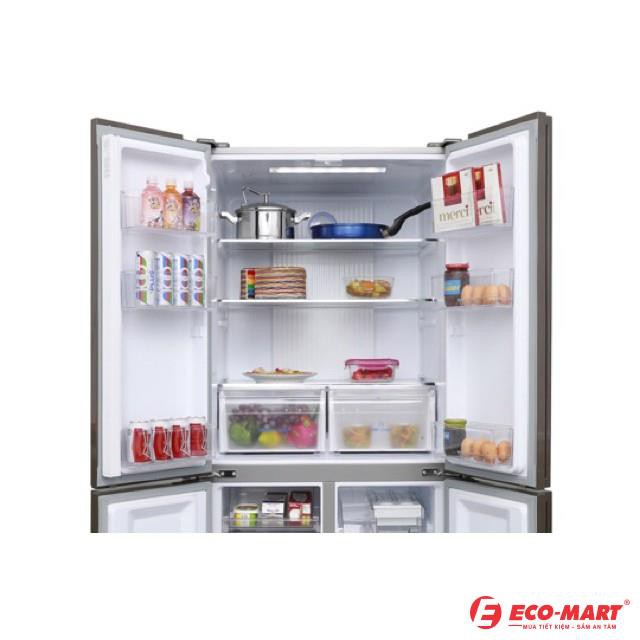 AQR-IG525AM(GG) Tủ lạnh Aqua Inverter 456 Lít AQR-IG525AM(GG) (Miễn phí giao tại HCM-ngoài tỉnh liên hệ shop)