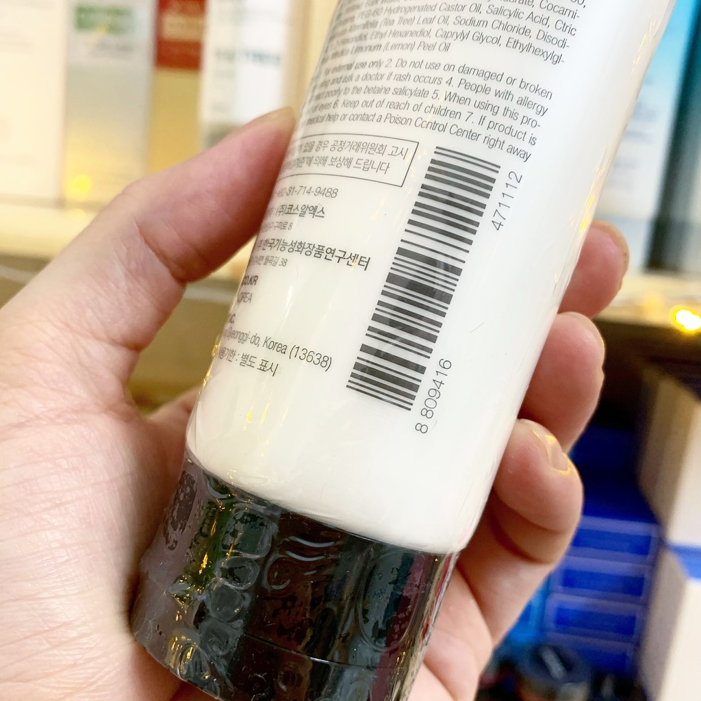 Sữa rửa mặt cho da dầu mụn Cosrx Salicylic Acid Daily Gentle Cleanser 50ml