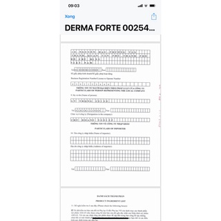 [CHÍNH HÃNG] Giảm Thâm mụn DERMA FORTE
