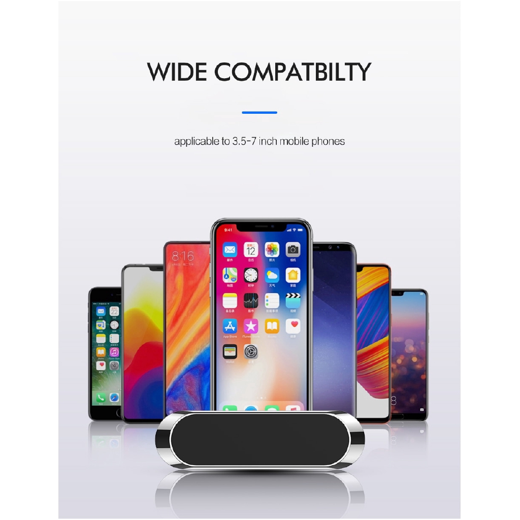 Giá đỡ điện thoại dạng nam châm đa năng tiện lợi cho xe ô tô