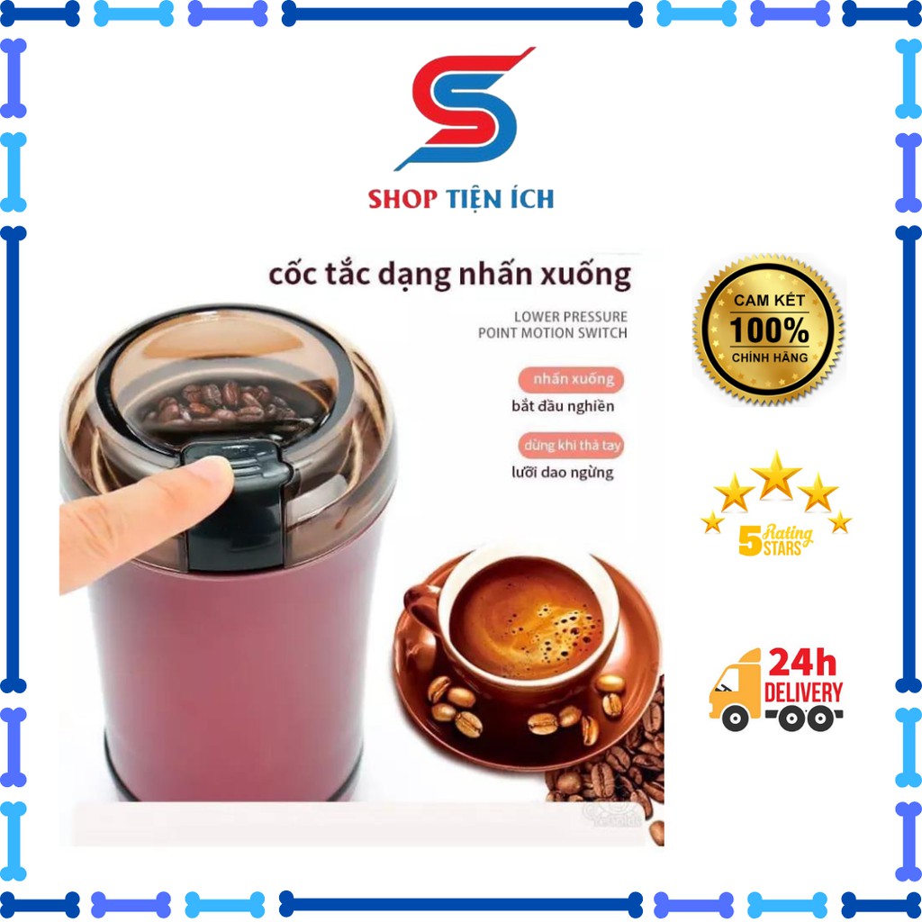 Máy nghiền hạt tại nhà siêc tốc TIANXI tiện lợi nghiền được các loại hạt ngũ cốc, cafe (tsale sốc)