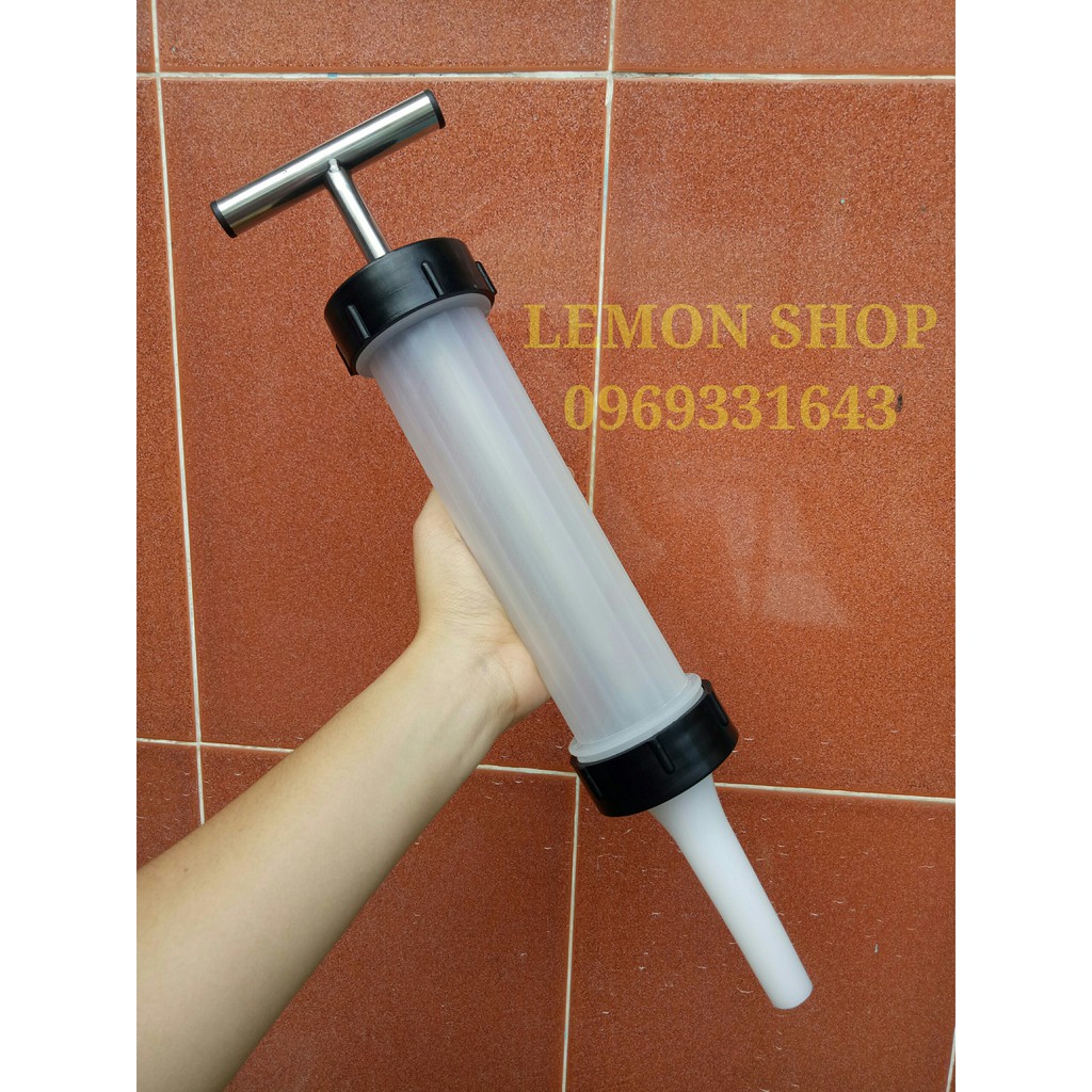 [Hình thật] Dụng cụ nhồi xúc xích, lạp xưởng cao cấp (size trung) - Tiện lợi nhanh chóng