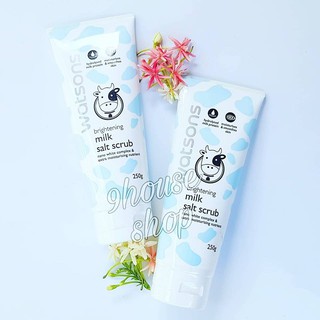 Muối Tắm Tẩy Tế Bào Chết Watsons Brightening Milk Salt Scrub 250g
