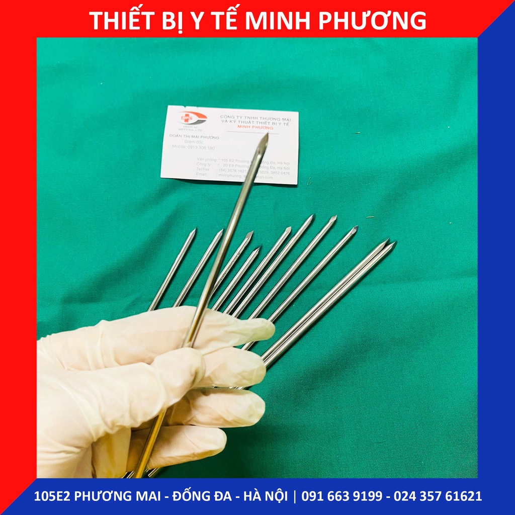Đinh xương Steinmann (Steinmann Pins) các cỡ